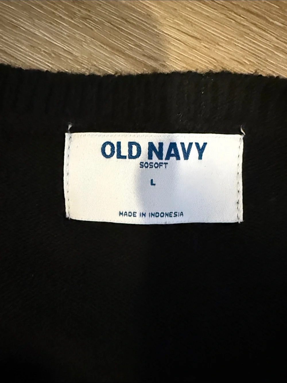 Old Navy Black Button Front Women's Cardigan